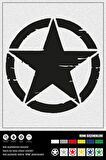 ASKER YILDIZ STICKER 10 x 10 cm