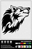 WOLF STICKER 40 x 40 cm