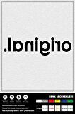 ORIGINAL STICKER 25 x 6 cm