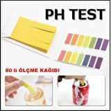 Ph Metre Test Ölçme Turnusol Kağıdı 80 Li