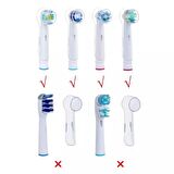 ORAL-B Uyumlu Diş Fırçası Başlıkları Için Koruma Kapağı 4 Adet