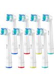 Oral B Braun Ile Uyumlu Elektrikli Yedek Diş Fırçası Başlıkları 8 Adet