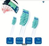 Philips Sonicare Uyumlu 8 Adet Elektrikli Diş Fırçası Kafaları Ağız Bakımı Için Yumuşak Dupont Kıllar