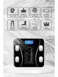 Yağ Ölçer Fonksiyonlu Dijital Baskül Elektronik Tartı Akıllı Bluetooth Lcd Dijital Ekran Ev Vücut