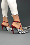Kadın Moda İnce Topuklu Stiletto Ayakkabı Şık ve Zarif Abiye Ayakkabı