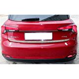 DB Chrome Fiat Egea HB Krom Bagaj Alt Çıta 2016 Sonrası P.Çelik