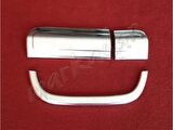 DB Chrome Mercedes Viano Bagaj Açma Nikelajı 2004-2014 3 Parça P.Çelik