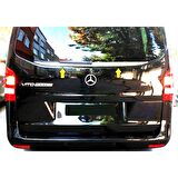 DB Chrome Mercedes Vito Bagaj Camı Alt Çıtası 2014 Sonrası P.Çelik