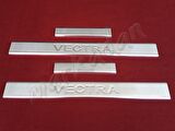 DB Chrome Opel Vectra C Krom Kapı Eşiği 2002-2009 4 Parça P.Çelik