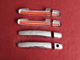 DB Chrome Toyota Auris Kapı Kolu Nikelajı 2006-2012 4 Kapı P.Çelik