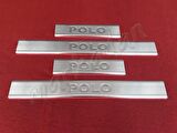 DB Chrome VW Polo Krom Kapı Eşiği 2009-2017 4 Parça P.Çelik