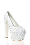 Kadın Beyaz Sedef Inci Taş Işlemeli Gelin Ayakkabı Kadın Topuklu Abiye Ayakkabı Şık Gece Ayakkabısı