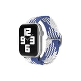 ErturkStore Apple Watch Kordon 22mm Mavi Beyaz