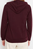 Tarz Regular Kapüşonlu Standart Kol Regular Basic İnce Örme Sweatshirt