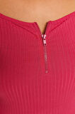 Moda Büyük Beden Kare Yaka Örme Fit Düz Desen Casual Günlük Crop Kısa Kol Bluz