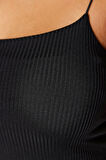 Moda Büyük Beden Kare Yaka Örme Fit Düz Desen Casual Günlük Crop Askılı Kol Bluz
