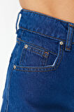 Moda Denim Normal Bel Boru Paça Plaj Siyah Denim Püsküllü Denim %100 Pamuklu Şort Bermuda