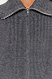 Kadın Modern Tarz Oversize Devrik Yaka Regular Triko Hırka