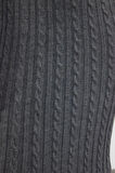 Moda Stil Regular V Yaka Maxi Boy Triko Saç Örgü Basic Elbise