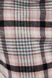 Moda Büyük Beden Regular Ekose Desen Günlük Mini Boy Kadın Ekose Kareli Dokuma Büyük Beden Etek