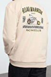 Tarz Bol Kapüşonlu Standart Kol Regular Unısex Normal Kesim Sweatshirt