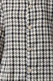Moda Stil Regular V Yaka Mini Boy Tüvit Kumaş Volanlı Dokuma Elbise