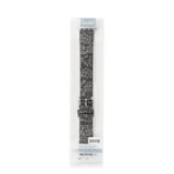ErturkStore Apple Uyumlu Watch 38mm Creeper Desenli Kordon Kahverengi Gümüş