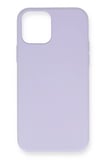 Apple iPhone 12 Mini Kılıf Nano içi Kadife Silikon - Lila