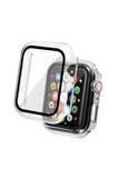 Apple Uyumlu Watch 38mm Camlı Kasa Ekran Koruyucu - Şeffaf