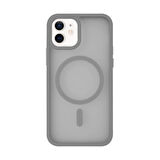 iPhone 12 "Cam Hediyeli" Tam Korumalı Yanları Renkli Silikon Kılıf Magsafe Şarj Destekli