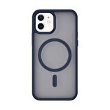 iPhone 12 "Cam Hediyeli" Tam Korumalı Yanları Renkli Silikon Kılıf Magsafe Şarj Destekli