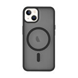 iPhone 14 "Cam Hediyeli" Tam Korumalı Yanları Renkli Silikon Kılıf Magsafe Şarj Destekli