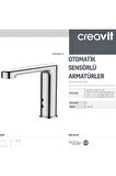 Fotoselli Lavabo Bataryası Tek Su Girişli ES2400