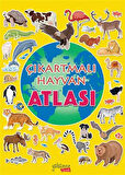 Çıkartmalı Hayvan Atlası-Korunaklı Poşetle