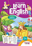 İlkokullar İçin Learn English - Mor-Korunaklı Poşetle