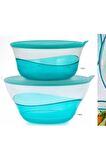 Tupperware Damla Servis Ve Saklama Kabı 2.3 Lt-4,6lt