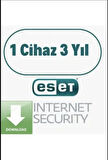  Eset İnternet Security 1 Cihaz 3 Yıl ( Dijital Lisans )