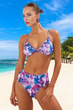 Tasarım Bikini Takımı Esnek Kumaş Hızlı Kuruyan Yüksek Konfor Yaz Koleksiyonu Plaj Ve Havuz İçin