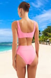 Tasarım Bikini Takımı Özel Ergonomik Kesim Su Sporları İçin Şık Detaylı Hızlı Kuruyan