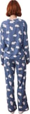 Kadın Ekose Desenli Uzun Kollu Pijama Takımı Fonksiyonel Dayanıklı Kaliteli Konforlu Rahat