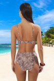 Tasarım Bikini Takımı Hızlı Kuruyan Premium Kalite Özel Plaj Ve Havuz İçin