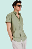 Erkek Pamuklu Kısa Kollu Gömlek Oversize Fit Günlük Kombinler İçin Yaz Aylarının Vazgeçilmezi