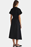 Rahat Kesimli Yazlık Midi Elbise Nefes Alabilir Pamuklu Kumaş Özel Tasarım Ve Şık Uzun Ömürlü