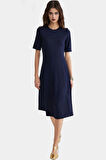 Kadın A line Elbise Rahat Şık ve Çok Yönlü Modern Stil Profesyonel Görünüm Kullanım