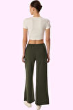 Kadın Renk Wide Leg Pantolon Rahat Kesim Yazlık Modal Kumaş Günlük Kullanım Modern Tasarım