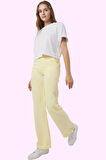 Kadın Liyosel Geniş Paça Pantolon Düşük Bel Rahat Kalıp Günlük Kullanım Yaz Aylarının Vazgeçilmezi