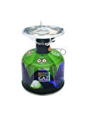 K-193-230 Rüzgarlıklı Çakmaksız Kamp Ocak 230 gr Tüp