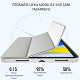 ESR ipad 2025 A16 çip 11 inç Yatay Standlı Güçlü Mıknatıslı Stromix Premium Kılıf