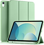 ESR ipad 2025 A16 çip 11 inç Yatay Standlı Güçlü Mıknatıslı Stromix Premium Kılıf+ Ekran Koruyucu