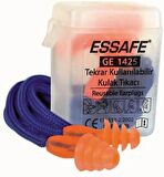 Essafe GE 1425 Çam Tipi Kordonlu Kulak Tıkacı (5 Adet )